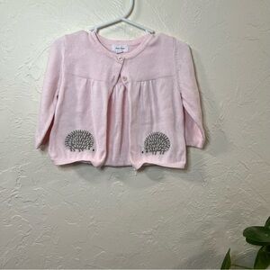 Angel Dear 12-18m Cardigan with Hedgehog Design